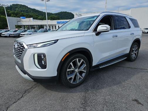 Hyper White 2021 Hyundai PALISADE SEL