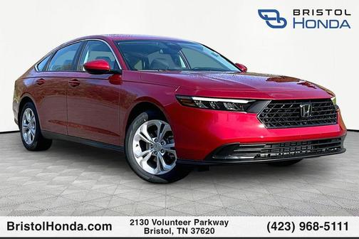Radiant Red Metallic 2026 Honda Accord LX 1.5T
