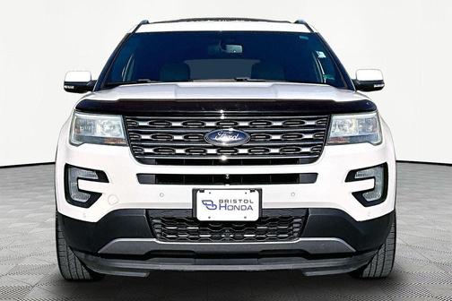White Platinum Metallic Tri-Coat 2016 Ford Explorer Limited