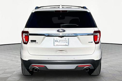 White Platinum Metallic Tri-Coat 2016 Ford Explorer Limited