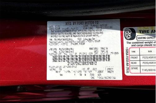 2011 Ford Fusion Sport