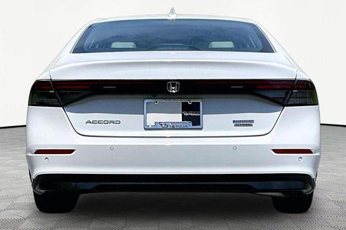 Platinum White Pearl 2026 Honda Accord Hybrid Touring