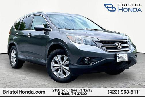 Gray 2013 Honda CR-V EX-L