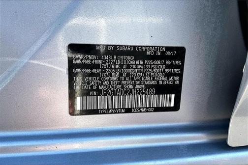 2018 Subaru Crosstrek 2.0i Premium