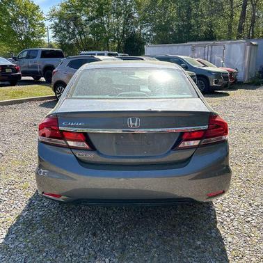 Gray 2013 Honda Civic LX