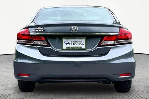 Gray 2013 Honda Civic LX