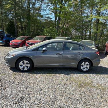 Gray 2013 Honda Civic LX