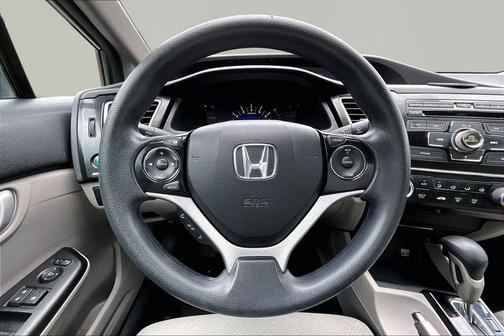 Gray 2013 Honda Civic LX