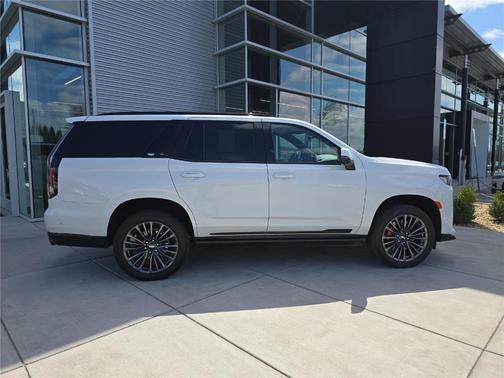 Crystal White Tri-Coat 2024 Cadillac Escalade V-Series