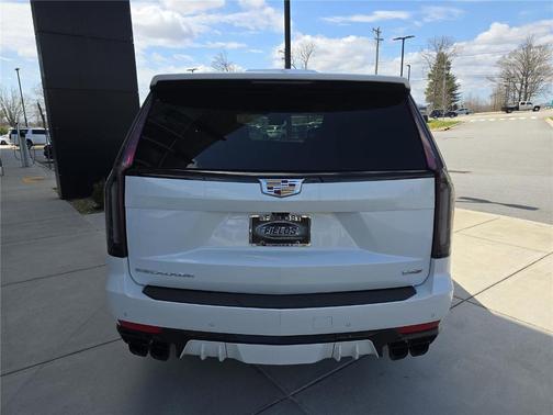 Crystal White Tri-Coat 2024 Cadillac Escalade V-Series
