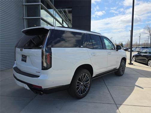 Crystal White Tri-Coat 2024 Cadillac Escalade V-Series