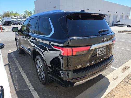 Midnight Black Metallic 2026 Toyota Sequoia Capstone