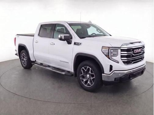Summit White 2023 GMC Sierra 1500 SLT