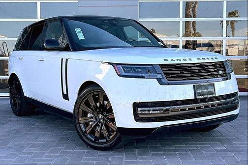 Black 2025 Land Rover Range Rover P550e SE