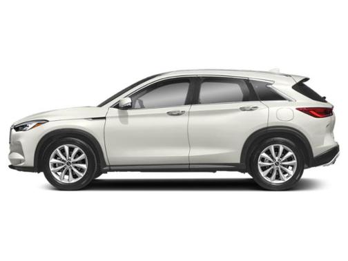 Lunar White 2021 INFINITI QX50 PURE