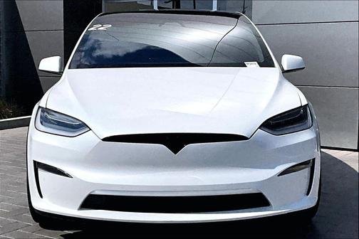 White 2022 Tesla Model X Plaid Tri Motor All-Wheel Drive