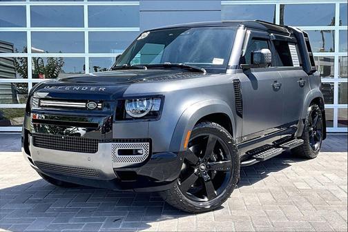 Carpathian Gray Premium Metallic 2023 Land Rover Defender 110 V8