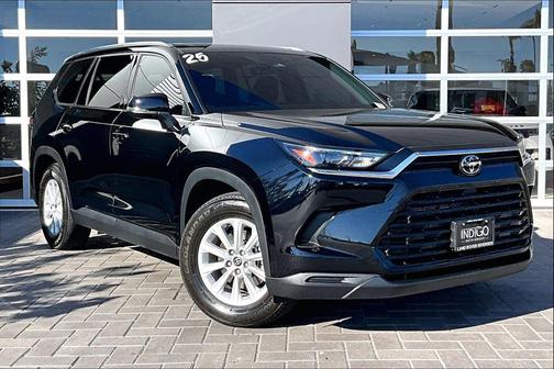 Midnight Black Metallic 2025 Toyota Grand Highlander Hybrid XLE