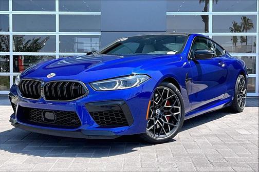 Marina Bay Blue Metallic 2023 BMW M8 Competition