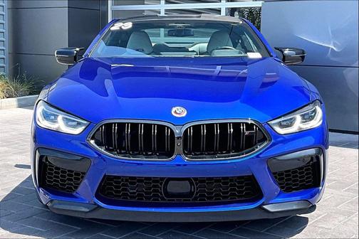 Marina Bay Blue Metallic 2023 BMW M8 Competition