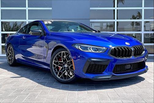 Marina Bay Blue Metallic 2023 BMW M8 Competition