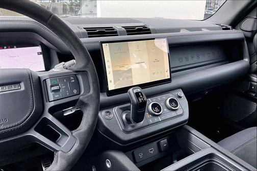 Carpathian Gray Premium Metallic 2024 Land Rover Defender 110 P525 Carpathian Edition