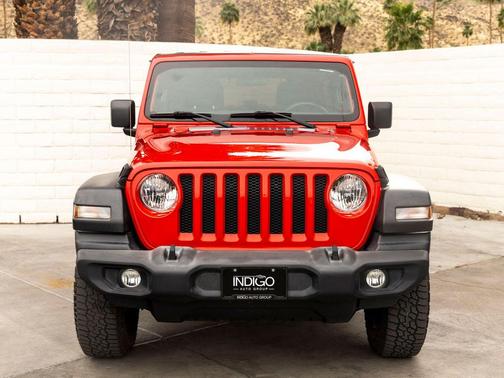 Firecracker Red Clearcoat 2019 Jeep Wrangler Unlimited Sport