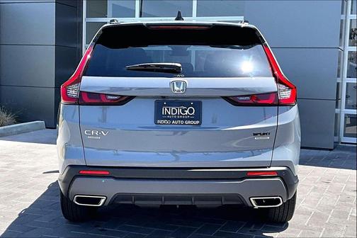 Urban Gray Pearl 2025 Honda CR-V Hybrid Sport Touring AWD