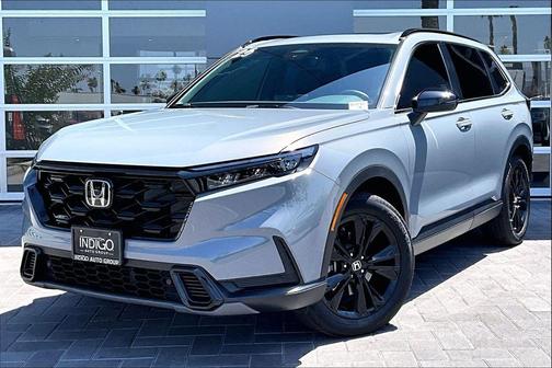 Urban Gray Pearl 2025 Honda CR-V Hybrid Sport Touring AWD