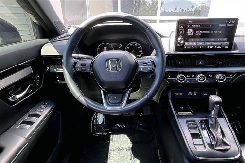 Urban Gray Pearl 2025 Honda CR-V Hybrid Sport Touring AWD