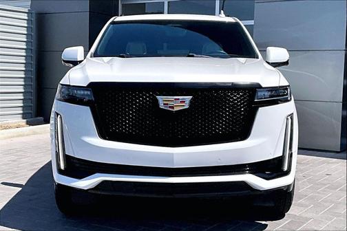 Crystal White Tricoat 2021 Cadillac Escalade ESV Sport