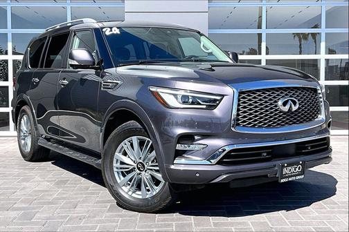 Anthracite Gray 2024 INFINITI QX80 Luxe
