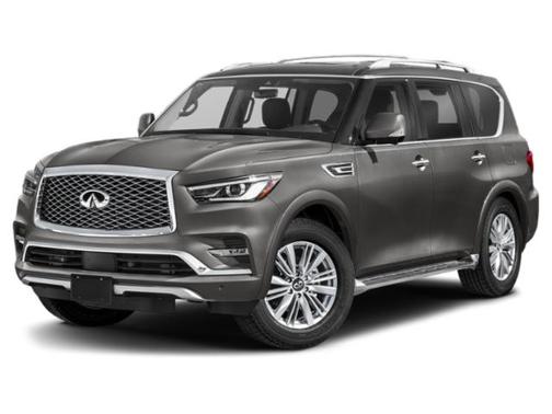 Anthracite Gray 2024 INFINITI QX80 Luxe