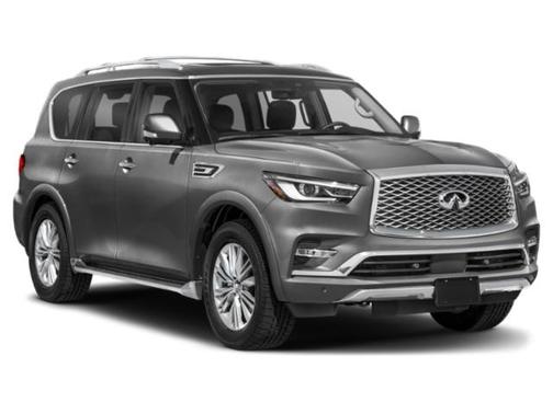 Anthracite Gray 2024 INFINITI QX80 Luxe