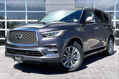 Anthracite Gray 2024 INFINITI QX80 Luxe
