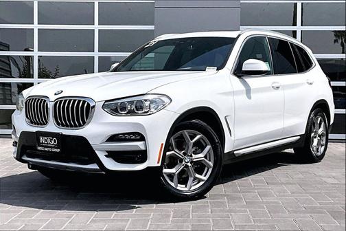 Alpine White 2021 BMW X3 sDrive30i