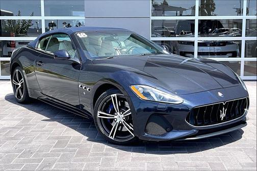 Blue 2018 Maserati GranTurismo Sport