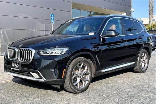Black Sapphire Metallic 2022 BMW X3 sDrive30i