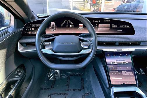 Burgundy 2024 Lucid Air Touring