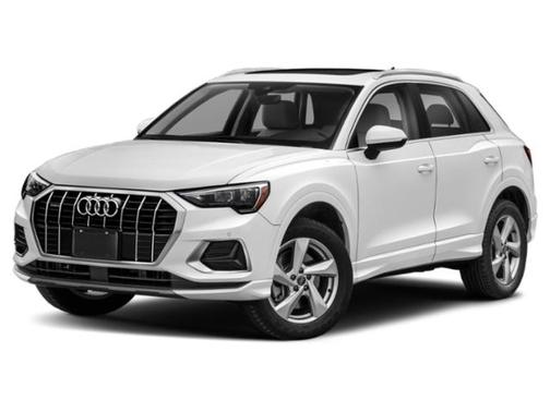 Glacier White 2021 Audi Q3 45 S line Premium