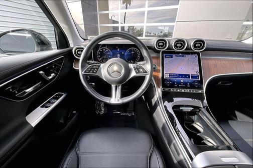 Black 2025 Mercedes-Benz GLC 350e Base