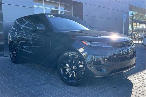 Santorini Black Metallic 2025 Land Rover Range Rover Sport SE