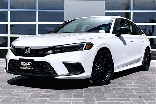 Platinum White Pearl 2024 Honda Civic Si Base