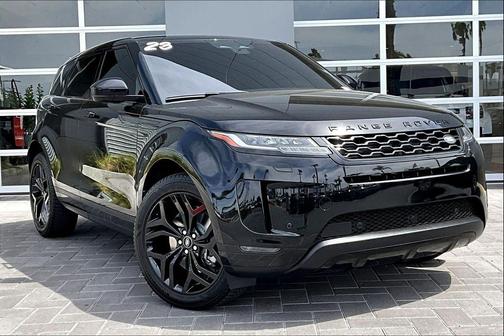 Santorini Black Metallic 2023 Land Rover Range Rover Evoque S