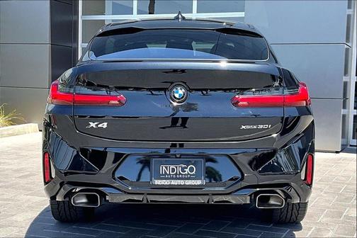 Black Sapphire Metallic 2024 BMW X4 xDrive30i