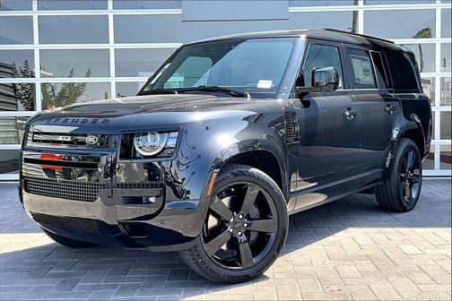 Santorini Black 2026 Land Rover Defender P400 X-Dynamic SE