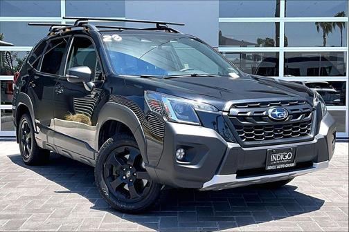 Crystal Black Silica 2023 Subaru Forester Wilderness