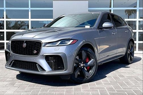 Eiger Gray 2023 Jaguar F-PACE SVR P550 AWD Automatic