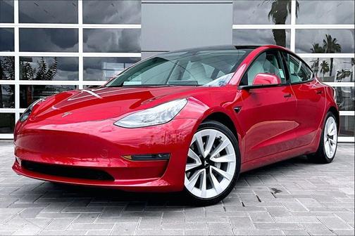 Red Multi-Coat 2023 Tesla Model 3 Standard Range