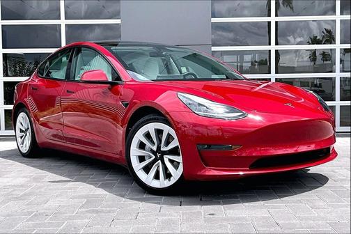 Red Multi-Coat 2023 Tesla Model 3 Standard Range